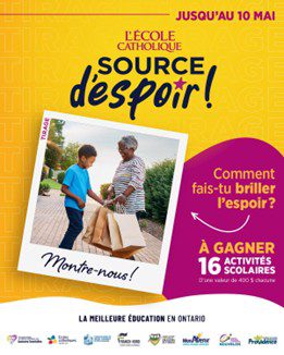 Participez au tirage LâĂcole catholique, source dâespoir!