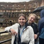 éleves de la verendrye en voyage en europe