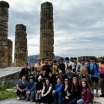 éleves de la verendrye en voyage en europe