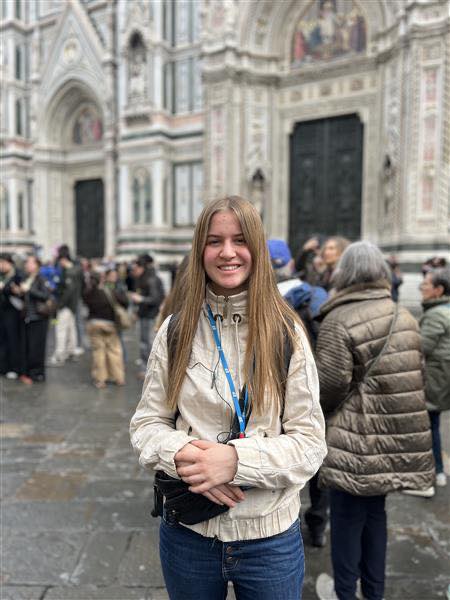 éleves de la verendrye en voyage en europe